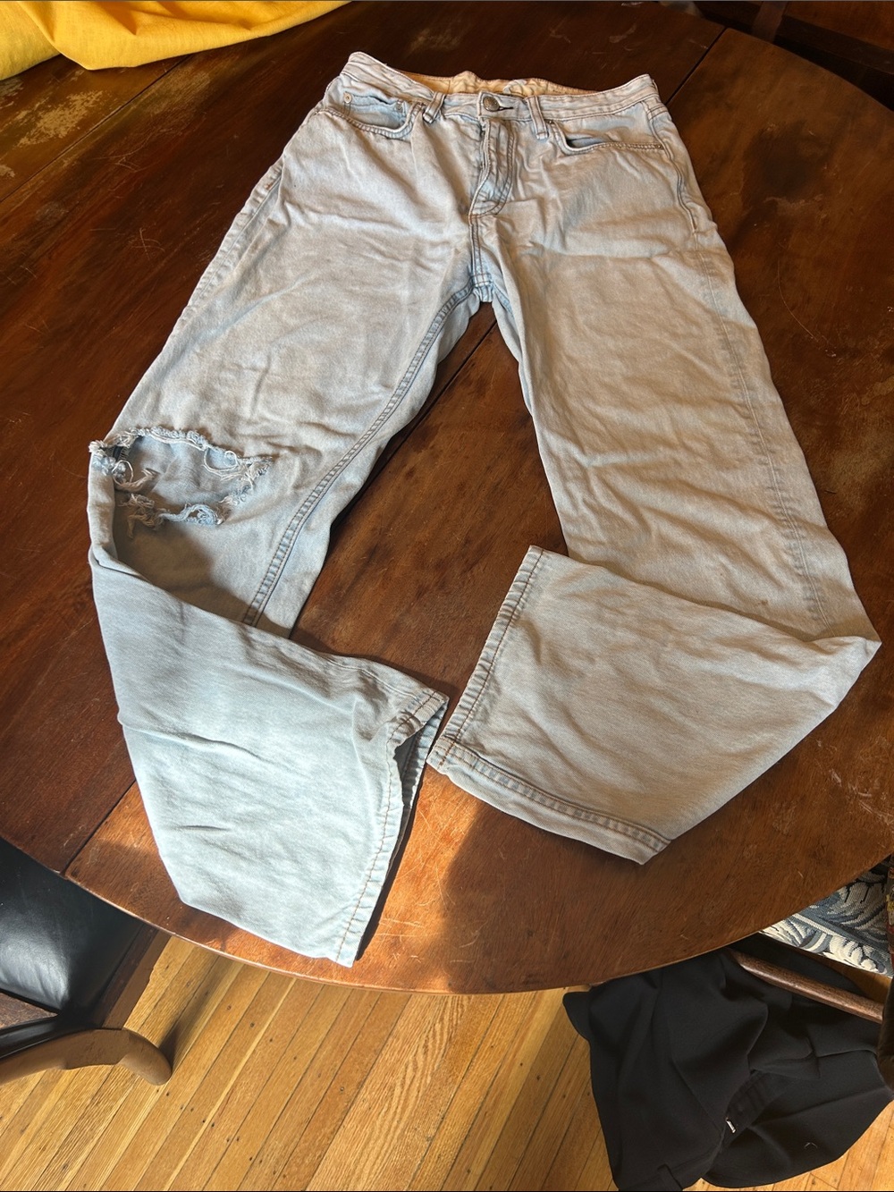 rag & bone Light Blue Denim Jeans - Size 30
